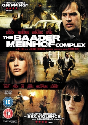 Der Baader Meinhof Komplex - British DVD movie cover (thumbnail)