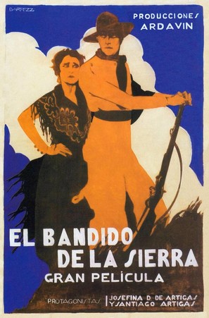 El bandido de la sierra - Spanish Movie Poster (thumbnail)