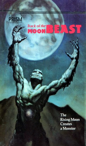 Track of the Moon Beast - VHS movie cover (thumbnail)