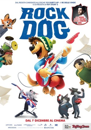 Rock Dog - Italian Movie Poster (thumbnail)