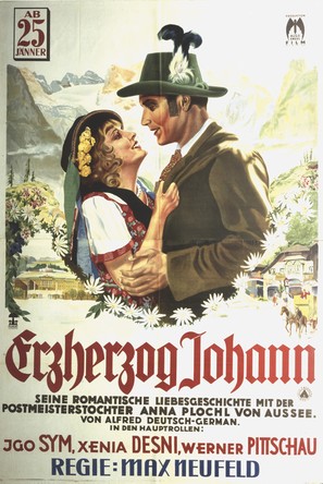 Erzherzog Johann - Austrian Movie Poster (thumbnail)