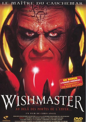 Wishmaster 3: Beyond the Gates of Hell - French DVD movie cover (thumbnail)