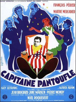 Capitaine Pantoufle - French Movie Poster (thumbnail)