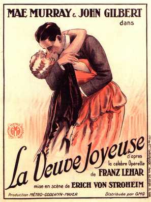 The Merry Widow - French Movie Poster (thumbnail)