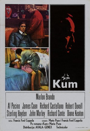 The Godfather - Yugoslav Movie Poster (thumbnail)