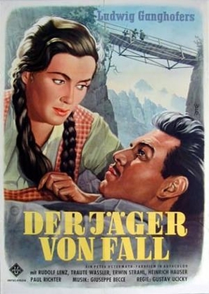 Der J&auml;ger von Fall - German Movie Poster (thumbnail)