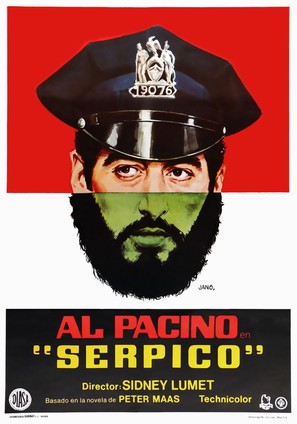 Serpico - Spanish Movie Poster (thumbnail)