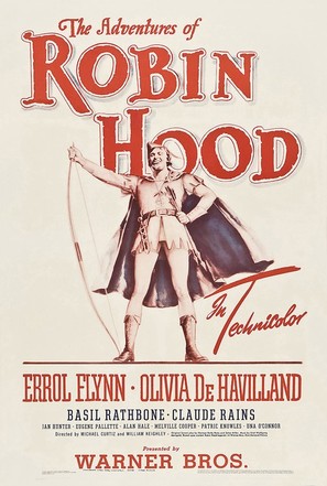 The Adventures of Robin Hood - Movie Poster (thumbnail)