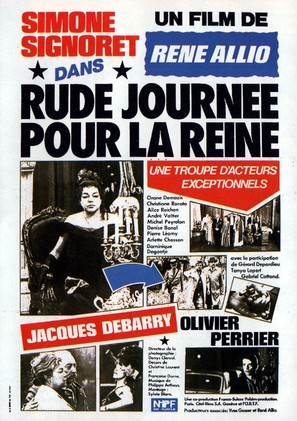 Rude journ&eacute;e pour la reine - French Movie Poster (thumbnail)