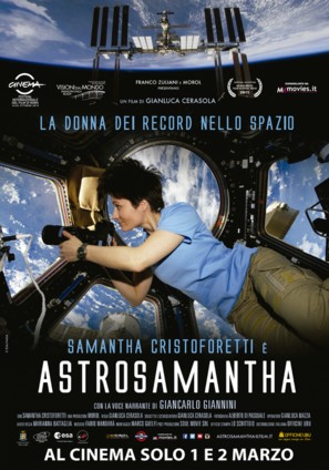 Astrosamantha, the Space Record Woman - Italian Movie Poster (thumbnail)