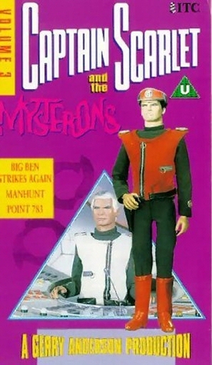 &quot;Captain Scarlet and the Mysterons&quot; - British VHS movie cover (thumbnail)