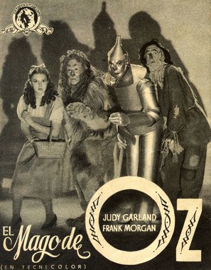 The Wizard of Oz - Spanish Movie Poster (thumbnail)