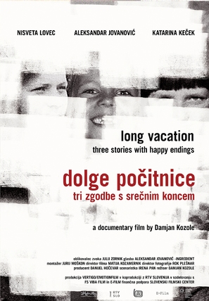 Dolge pocitnice - Slovenian Movie Poster (thumbnail)