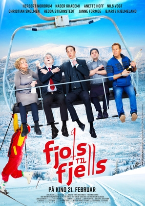 Fjols til Fjells - Norwegian Movie Poster (thumbnail)