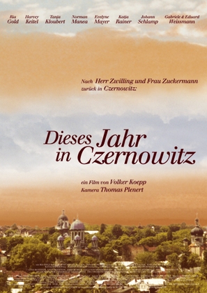 Dieses Jahr in Czernowitz - German poster (thumbnail)