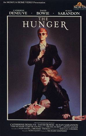 The Hunger - VHS movie cover (thumbnail)