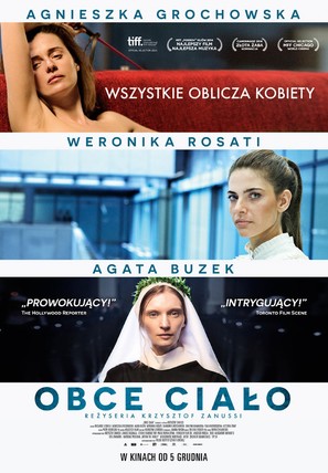 Obce cialo - Polish Movie Poster (thumbnail)