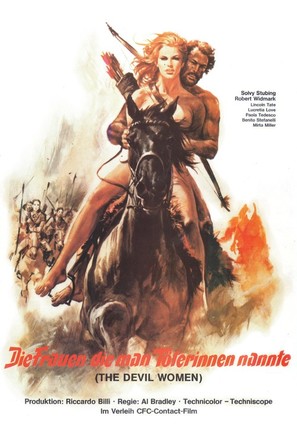 Le amazzoni - donne d&#039;amore e di guerra - German Movie Poster (thumbnail)