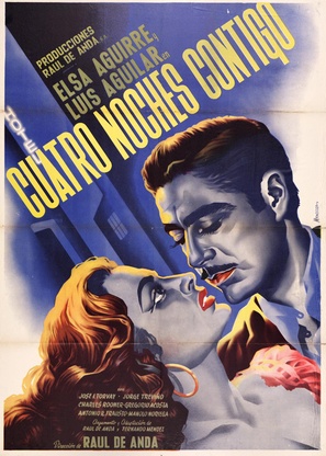 Cuatro noches contigo - Mexican Movie Poster (thumbnail)