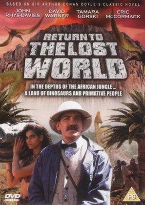 Return to the Lost World - British DVD movie cover (thumbnail)