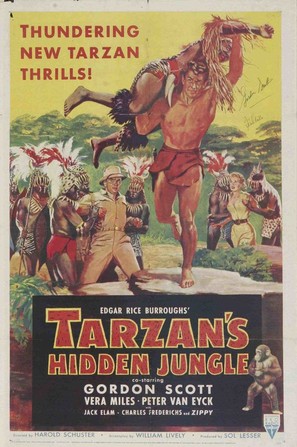 Tarzan&#039;s Hidden Jungle - Movie Poster (thumbnail)