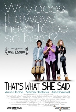 That&#039;s What She Said - Movie Poster (thumbnail)