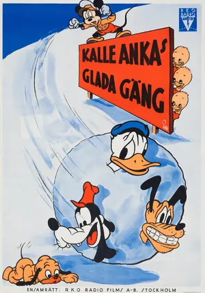 Donald's Snow Fight Poster
