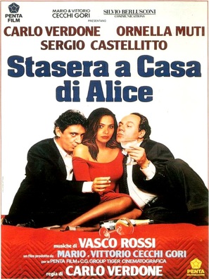 Stasera a casa di Alice - Italian DVD movie cover (thumbnail)