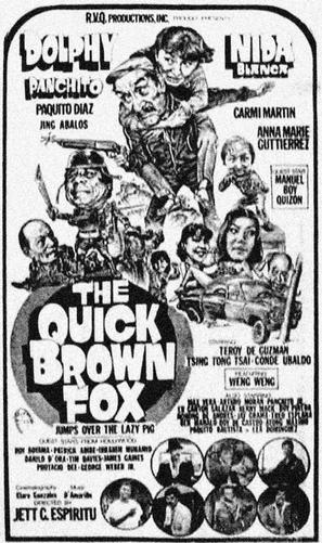 The Quick Brown Fox - Philippine Movie Poster (thumbnail)