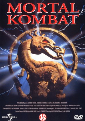 Mortal Kombat - Dutch DVD movie cover (thumbnail)