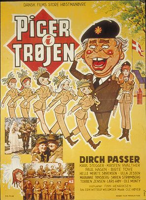 Piger i tr&oslash;jen - Danish Movie Poster (thumbnail)