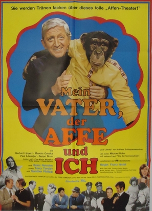 Mein Vater, der Affe und ich - German Movie Poster (thumbnail)