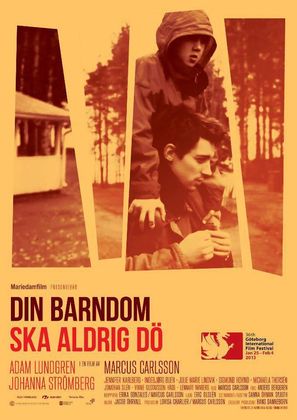 Din barndom ska aldrig d&ouml; - Swedish Movie Poster (thumbnail)