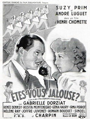 &Ecirc;tes-vous jalouse? - French poster (thumbnail)