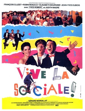 Vive la sociale! - French Movie Poster (thumbnail)