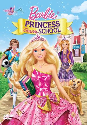 Barbie: Princess Charm School - DVD movie cover (thumbnail)