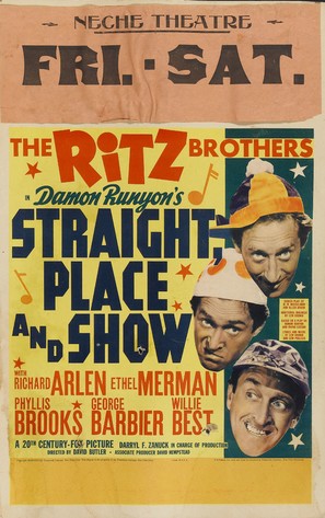 Straight Place and Show - Movie Poster (thumbnail)