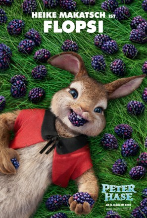 Peter Rabbit - German Movie Poster (thumbnail)