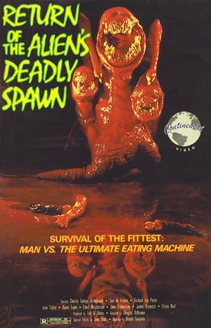 The Deadly Spawn - VHS movie cover (thumbnail)