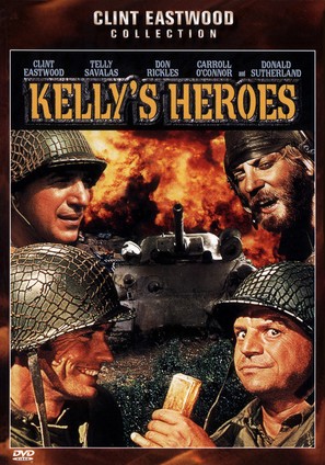 Kelly&#039;s Heroes - DVD movie cover (thumbnail)