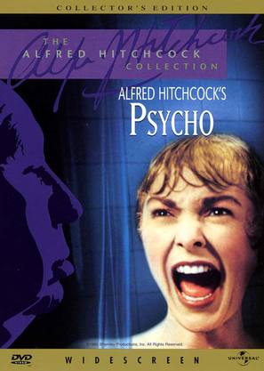 Psycho - DVD movie cover (thumbnail)