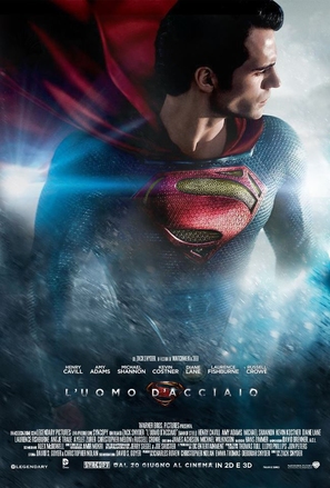 Man of Steel - Italian Movie Poster (thumbnail)