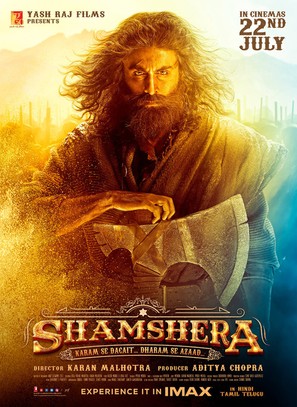 Shamshera - Indian Movie Poster (thumbnail)