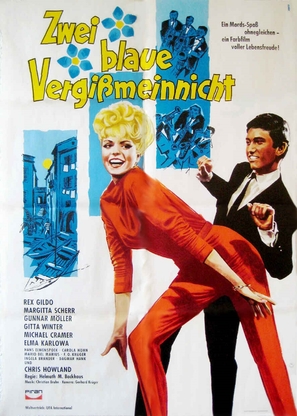 Zwei blaue Vergissmeinnicht - German Movie Poster (thumbnail)