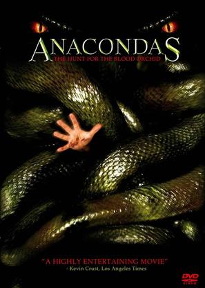 Anacondas: The Hunt For The Blood Orchid - DVD movie cover (thumbnail)