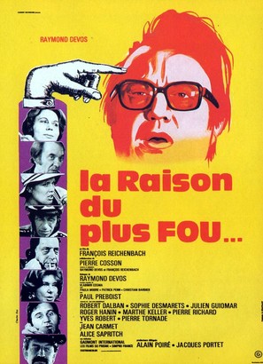La raison du plus fou - French Movie Poster (thumbnail)