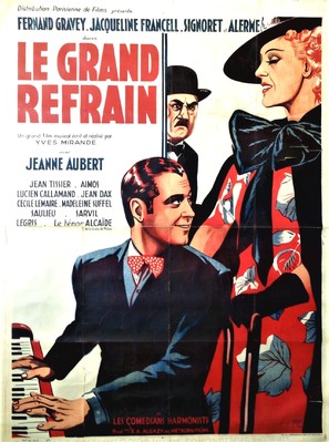 Le grand refrain - French Movie Poster (thumbnail)