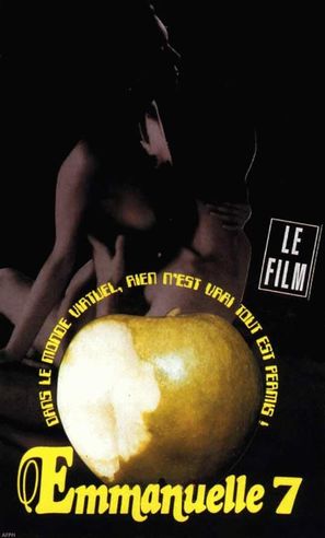 Emmanuelle au 7&egrave;me ciel - French VHS movie cover (thumbnail)