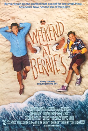 Weekend at Bernie&#039;s - Movie Poster (thumbnail)