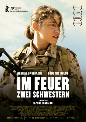 Im Feuer - German Movie Poster (thumbnail)
